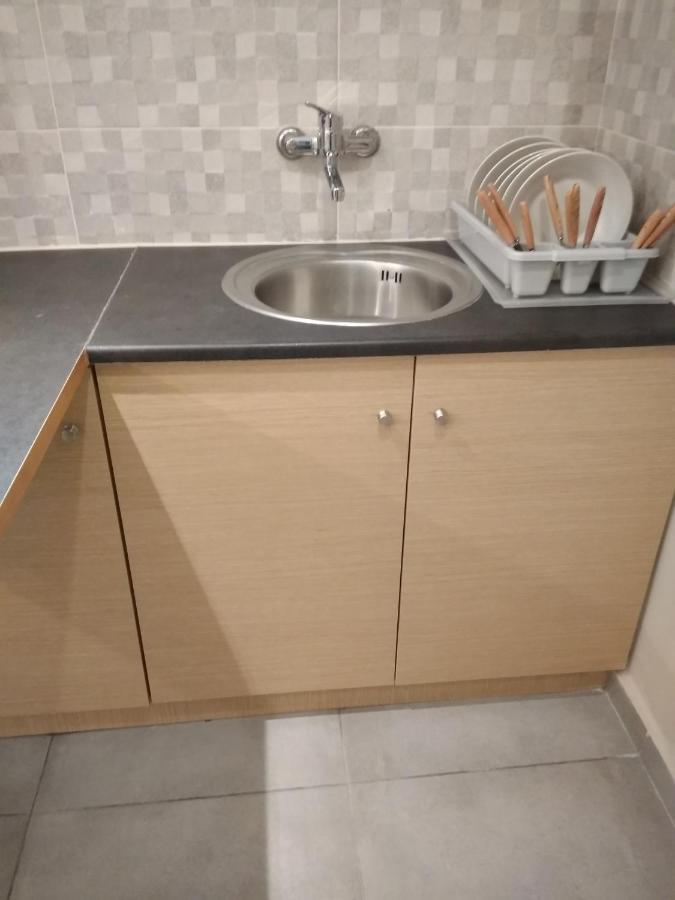 32 négyzetméteres, 1 hálószobás Apartman 1 fürdőszobával Pagrati területén Athén Kültér fotó